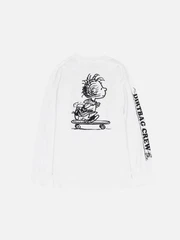 PIGPEN L/S TEE-WHT